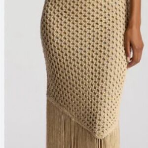 A.L.C. Leona asymmetric fringe skirt NWT